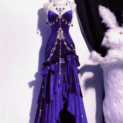 Signorina Siren Purple Edition Fishtail JSK(Reservation/Full Payment Without Shipping)